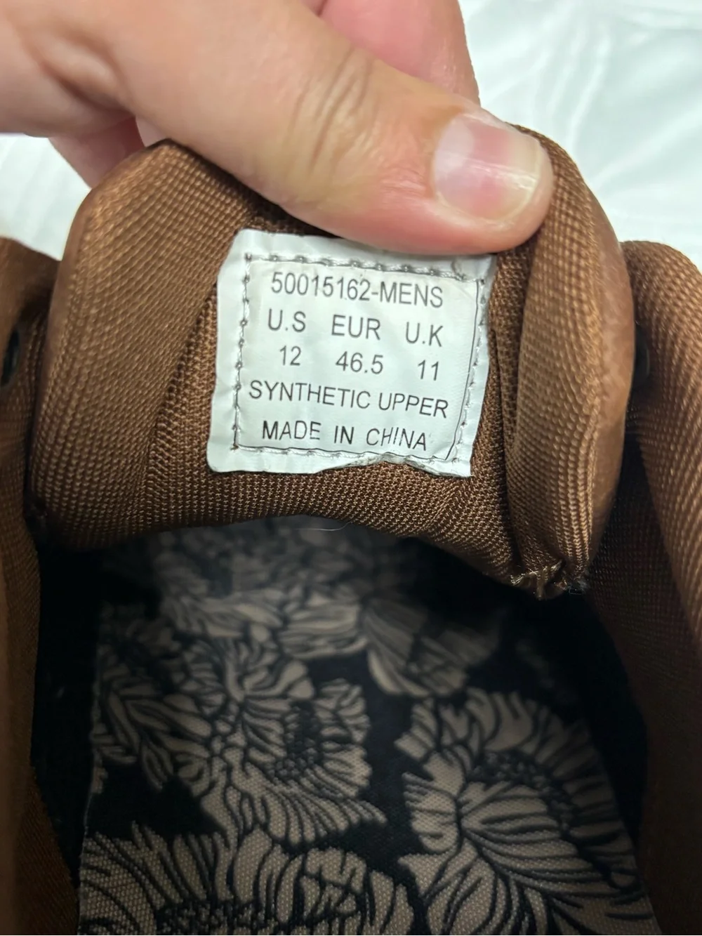 Levi's Brown and White Men's Low-Top Sneakers